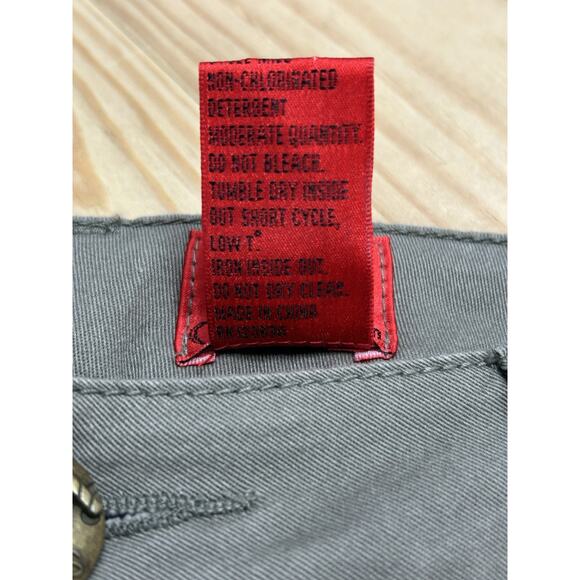 V CHRISTINA Sage Green 4-Pocket Jeans Stretch Sage Green Size 2 EUC. - Picture 4 of 12